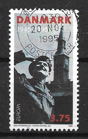 Danmark - AFA 1091x - Stemplet