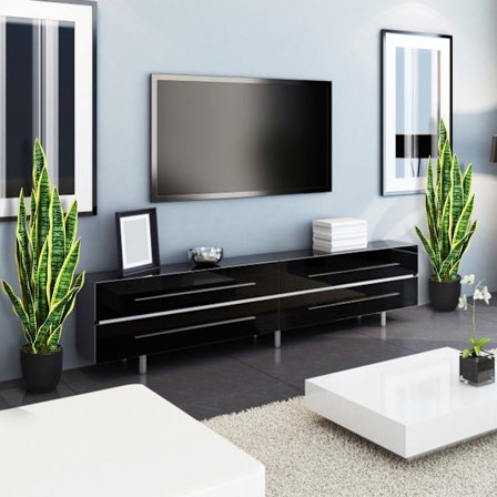 Konstgjord ormväxt med robust kruka Konstgjord konstgjord växt av konstgjord agave för hem och kontor 90 cm gul