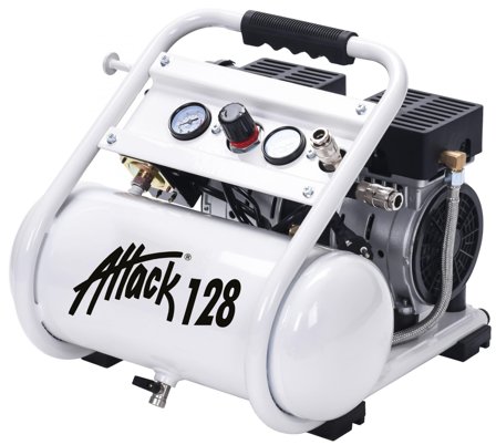 Attack 128 Kompressor 8 l, Tryckluft & gas