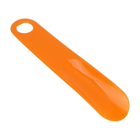 Skohjälpmedel Horn, Resväska Bärbar Skosked Tunga, Gummigrepp 2 Färger Skohjälpmedel Hjälp Stick(Orange)