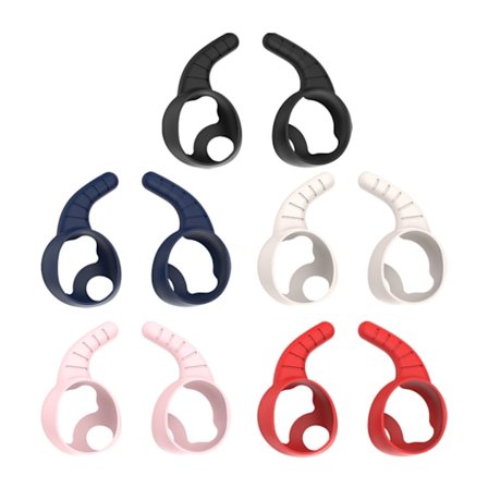 Mukavat silikoniset nappikuulokkeiden päät Helppo asentaa Kuulokkeiden suojukset Buds-kuulokkeille