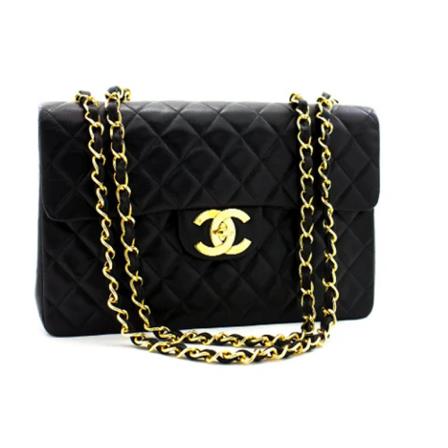 Chanel Vintage, Pre-owned Shoulder Bag Zwart, Dames, Maat:ONE Size