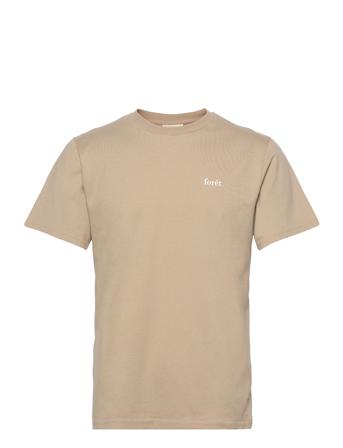 Air T-Shirt T-shirts Short-sleeved Beige Forét