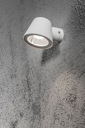 Jotex - TRIESTE vegglampe Hvit - Kjøp Utebelysning hos Jotex