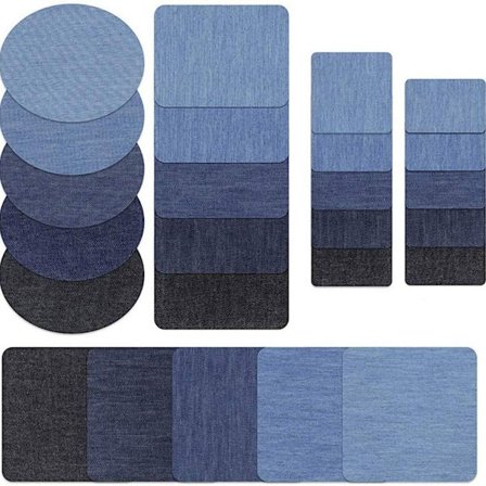 Stryge-på lapper til jeans, børn og voksne