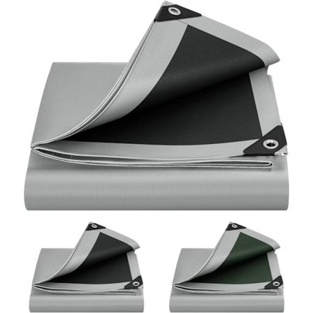 Rootz Ultimate Protection Vattentät presenning - Väderbeständig överdrag - Kraftig presenning - Slitstark, mångsidig, lätt att använda - Förstärkta ka