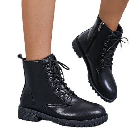 Damkängor, Damankelboots, Bekväma Extra Breda