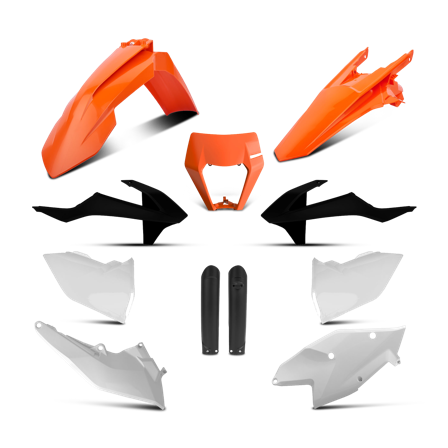 Komplet Plastików Polisport - KTM 450 EXC-F 2017-2019