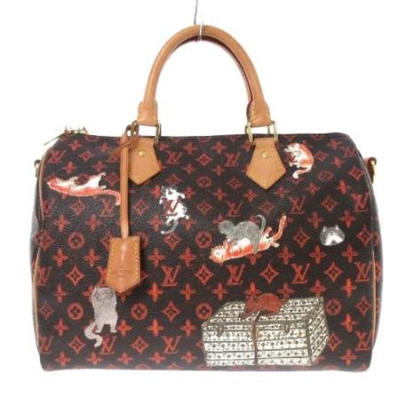 Louis Vuitton Vintage Pre-owned Handbags Brun, Dame Vintage Tasker, Størrelse: ONE Size