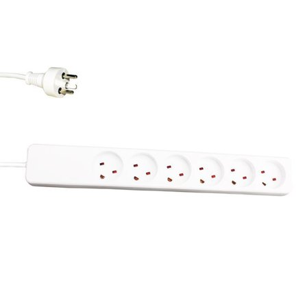 GARBOT Power Strip 6-way EDB Outlet,