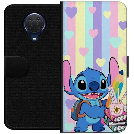 Yhteensopiva Lompakkokotelo Nokia G20 BMW M4 neonlime-driftityyli graffitilla ja kaupunkikaturata-tunnelmalla