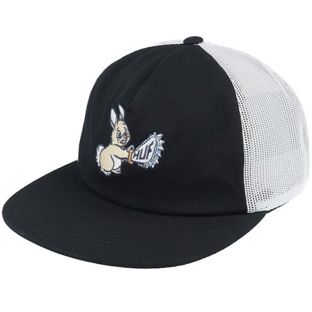 HUF - Svart trucker Caps - Bad Hare Black Trucker @ Hatstore