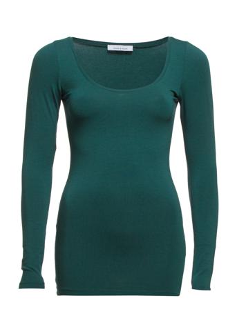 Sik Solid 265 T-shirts & Tops Long-sleeved Vihreä Samsøe Samsøe