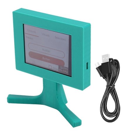 Nerdminer V2 56kh/S 2,8 tommer LCD-skærm Nerdminer Bitcoin Crypto Solo Lotteri Skrivebordsminer Cryptocurrency Miner Grøn