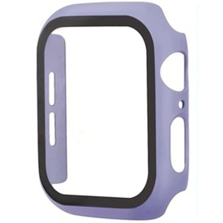 Glas+Skal för Apple Watch case 9 8 7 6 SE 3 iWatch Tillbehör Skärmskydd Apple watch series 44mm 40mm 38/42mm 45mm 41mm