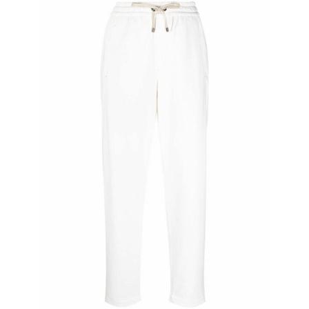 Brunello Cucinelli Bukser Hvid, Dame Joggingbukser