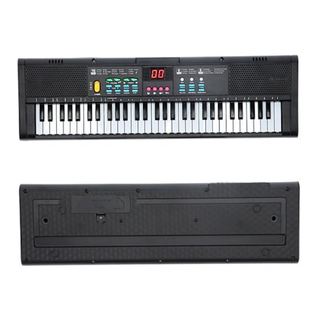 Keyboard Piano Instrumentti 61 kosketinta Sähköinen Digitaalinen Monitoiminen mikrofonilla MQ6186