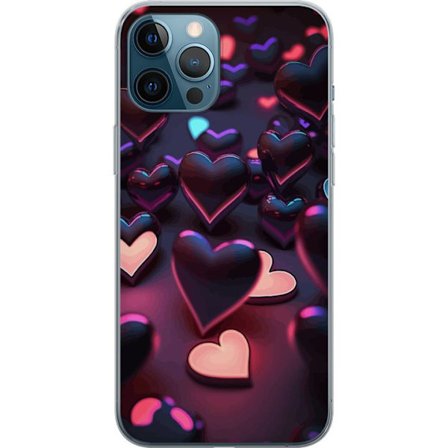 Yhteensopiva Puhelinkuori Apple Apple iPhone 12 Pro Max KeskiyönSydämet