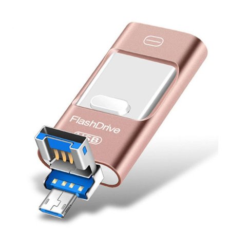 256GB USB-stik til telefon, hukommelsesstick ekstern lagerudvidelse KLB