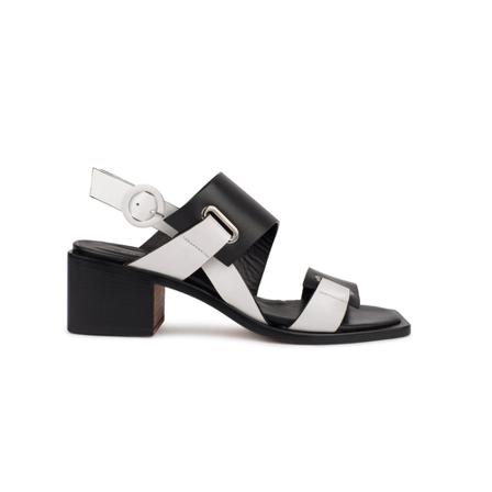 Laura Bellariva, Leather sandals Czarny, Kobieta, Rozmiar: 40 EU