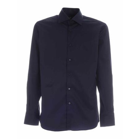 Karl Lagerfeld, Signature Shirt Niebieski, Mężczyzna, Rozmiar: S