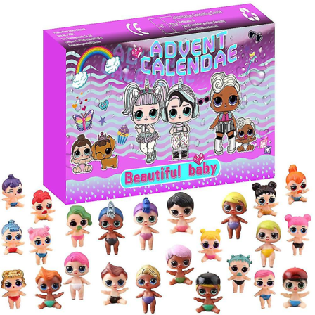 24 dagars julnedräkning adventskalendrar - barn