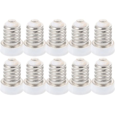 10 stk. Pære Adapter Lampeholder Adapter E14 Til E12 Pære Adapter Forsyning