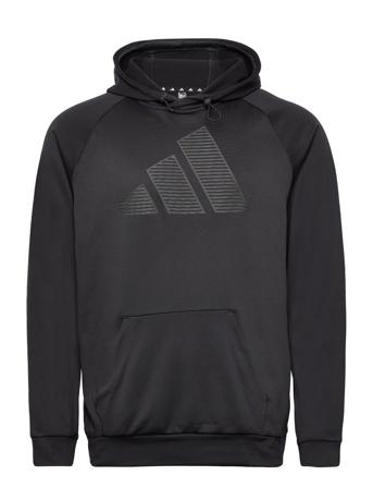 M Gg Bl Hd Hettegenser Genser Svart Adidas Performance*Betinget Tilbud