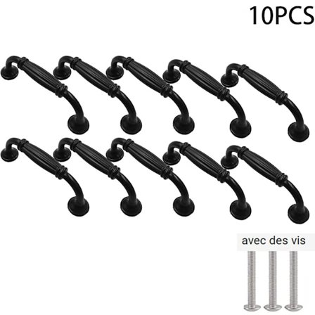 10 stk. kjøkkenskapdørhåndtak skap skuff soveromsmøbler