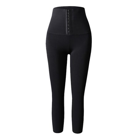 Bekväma Yogashort Yogabyxor Tränings Leggings Flera Längder
