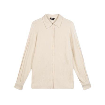 Alix The Label Seersucker blouse , Wit , Dames , Maat: S