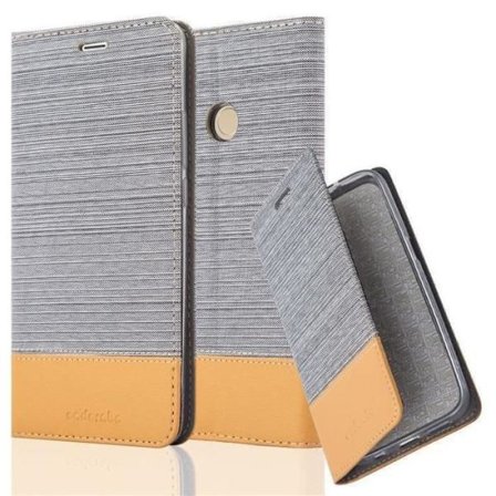 Cadorabo Fodral till Xiaomi MAX 2 i LJUSGRÅBRUNT