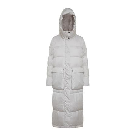 Ecoalf Down Coats Hvid, Dame Parka