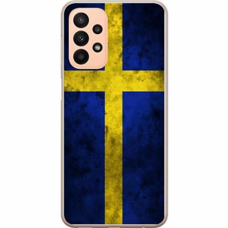 Samsung Galaxy A23 5g Mjukt Skal - Sverige Flagga