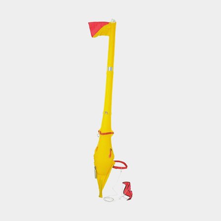 Self-inflating lifebuoy Plastimo IOR Dan Buoy, 150N, manual, yellow container