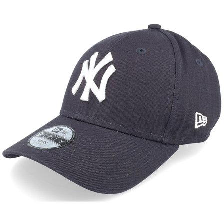 New Era - MLB Blau adjustable Cap - Kids New York Yankees 9FORTY Basic Navy Adjustable @ Hatstore