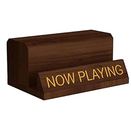 Nu Spelar Vinylskivställ Vinylskivhållare Display Träställ För Album S (FMY)