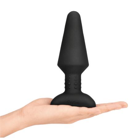 B-vibe: Rimming Xl - Ekstra Stor Vibrerende Analplugg