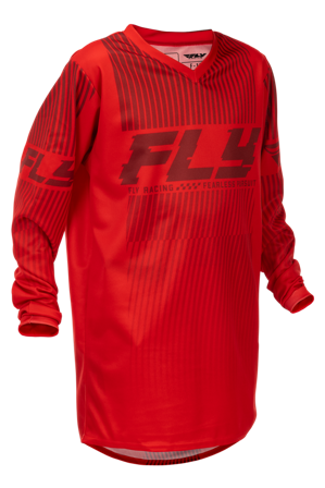 Bluză Motocross FLY Racing F-16 V26 Tineret roșu XL