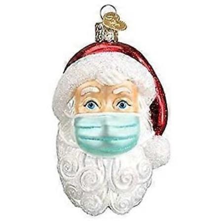 Julenissen Henger med Maske, Julepynt, Juletrepynt, Juletrehengere, Juletrepynt, Julegaver