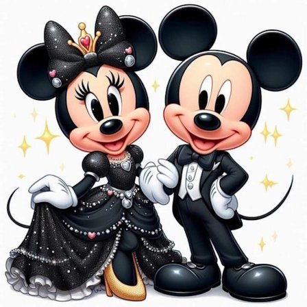 Barnrum Micky Mouse Affisch 40x50 cm