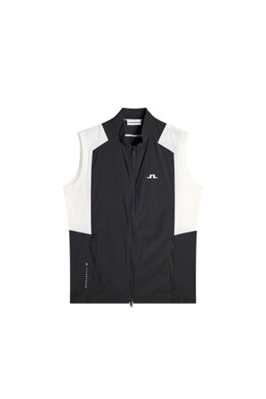 J.Lindeberg - Jacs Zip Packable Vest - Golf - Black - Men - XL
