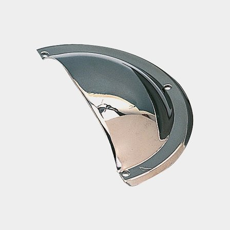 Ventilator cowl Roca, stainless steel (AISI 304), Ø108 mm