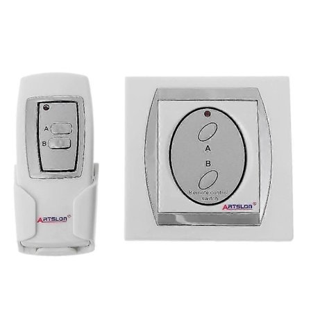 220V Tovejs Trådløs Fjernbetjeningskontakt Fjernbetjening til Udendørslys