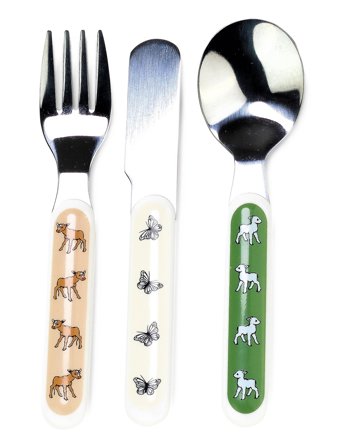 Rätt Start The Children Of Noisy Village, Children`s Cuttlery - Multi/patterned - ONE SIZE