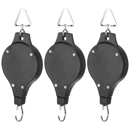 Utdragbar Trädgårdshängare Blomkruka Korg Fågelmatare Krok 20 till 90 cm