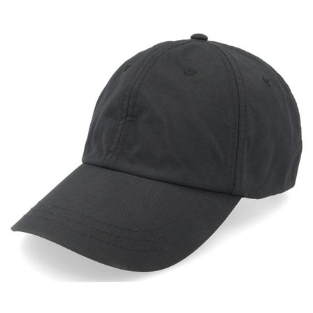 Beechfield - Svart unconstructed Keps - Outdoor Nylon Cap Black Dad Cap @ Hatstore