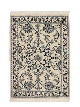 60X85 Tapis D'orient Naïn Jaune Foncé/Jaune (Laine, Perse)