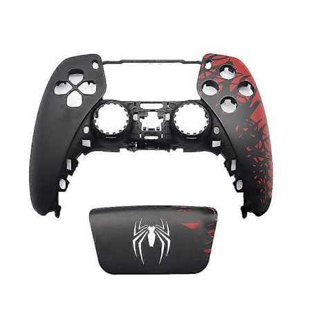 DIY Soft Touch Touchpad Front Housing Shell For PS5 Controller BDM-020 Erstatning