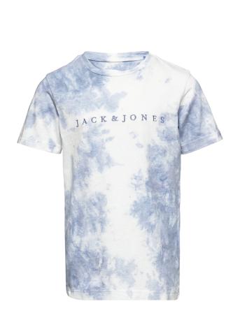Jorsolar Tie Dye Tee Ss Crew Neck Ln Jnr Blue Jack & J S